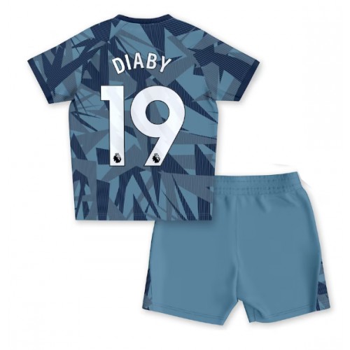 Dětský Fotbalový dres Aston Villa Moussa Diaby #19 2023-24 Třetí Krátký Rukáv (+ trenýrky)